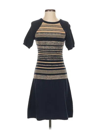 Pre-owned Shoshanna Cocktail Dress In Blue