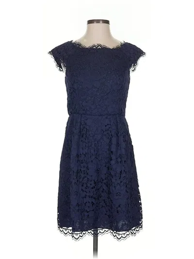 Pre-owned Shoshanna Cocktail Dress In Blue