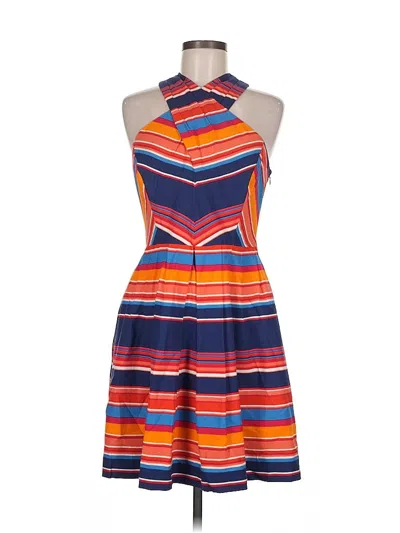 Pre-owned Shoshanna Cocktail Dress In Blue