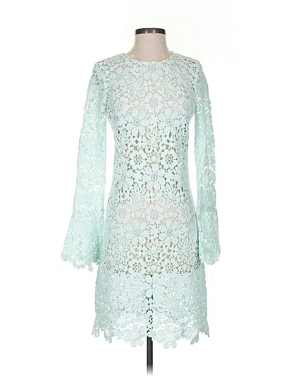 Pre-owned Shoshanna Cocktail Dress In Blue