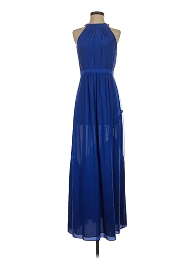 Pre-owned Shoshanna Cocktail Dress In Blue