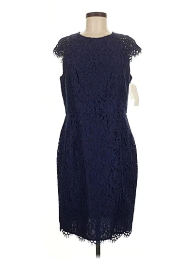 Pre-owned Shoshanna Cocktail Dress In Blue