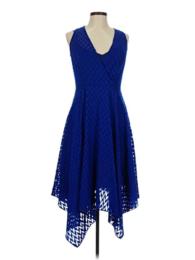 Pre-owned Shoshanna Cocktail Dress In Blue