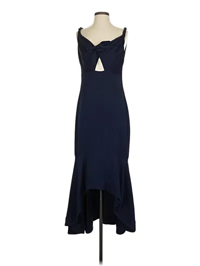 Pre-owned Shoshanna Cocktail Dress In Blue