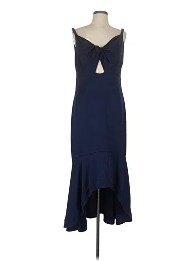 Pre-owned Shoshanna Cocktail Dress In Blue