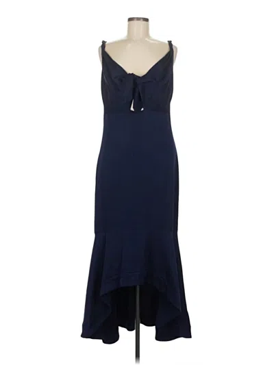 Pre-owned Shoshanna Cocktail Dress In Blue