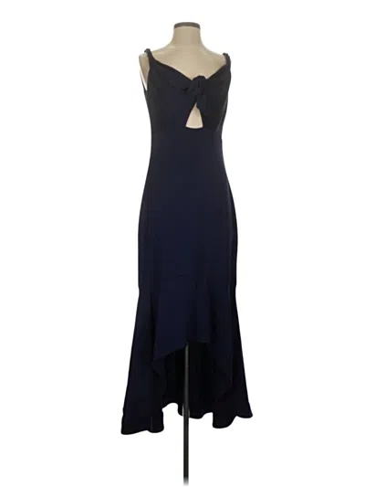 Pre-owned Shoshanna Cocktail Dress In Blue