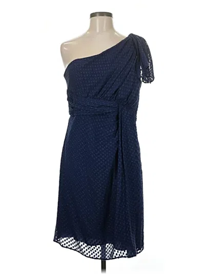 Pre-owned Shoshanna Cocktail Dress In Blue