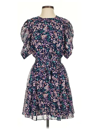 Pre-owned Shoshanna Cocktail Dress In Blue