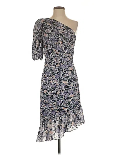 Pre-owned Shoshanna Cocktail Dress In Blue