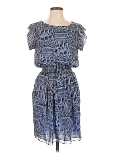 Pre-owned Shoshanna Cocktail Dress In Blue