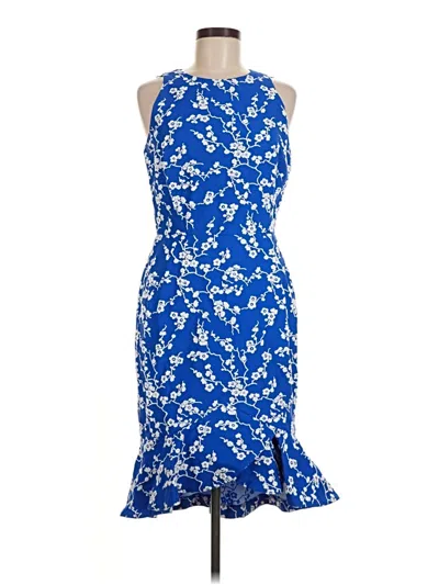 Pre-owned Shoshanna Cocktail Dress In Blue
