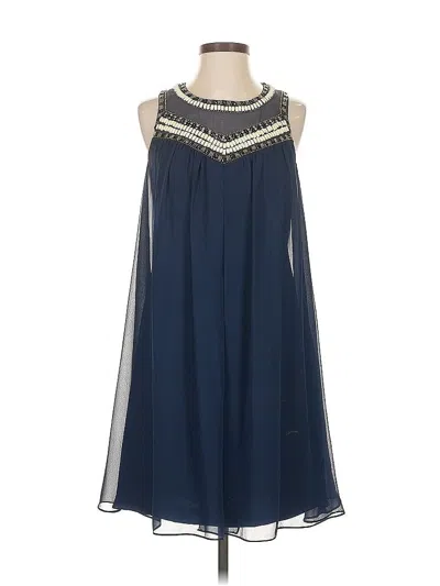 Pre-owned Shoshanna Cocktail Dress In Blue