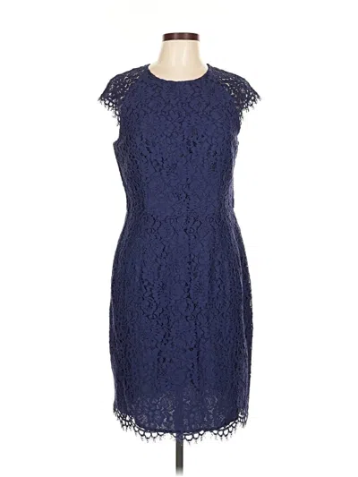 Pre-owned Shoshanna Cocktail Dress In Blue