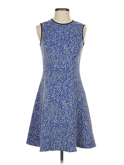 Pre-owned Shoshanna Cocktail Dress In Blue