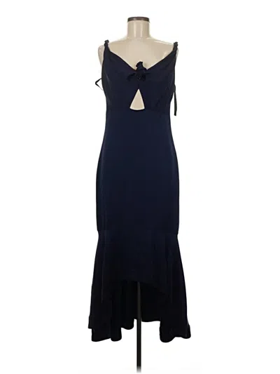 Pre-owned Shoshanna Cocktail Dress In Blue