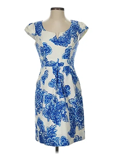 Pre-owned Shoshanna Cocktail Dress In Blue
