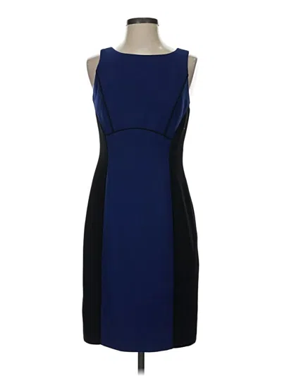 Pre-owned Shoshanna Cocktail Dress In Blue