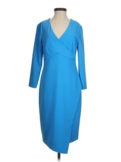 Pre-owned Shoshanna Cocktail Dress In Blue