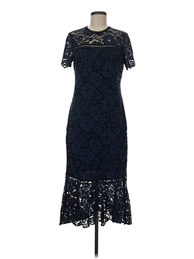 Pre-owned Shoshanna Cocktail Dress In Blue