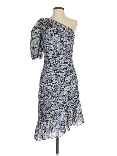Pre-owned Shoshanna Cocktail Dress In Blue