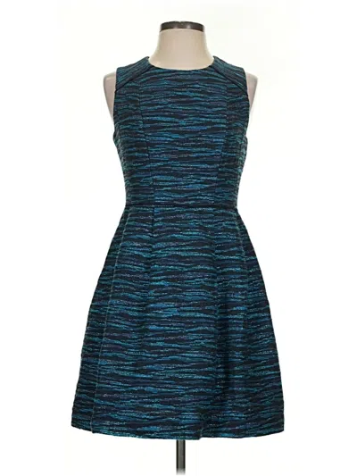 Pre-owned Shoshanna Cocktail Dress In Blue