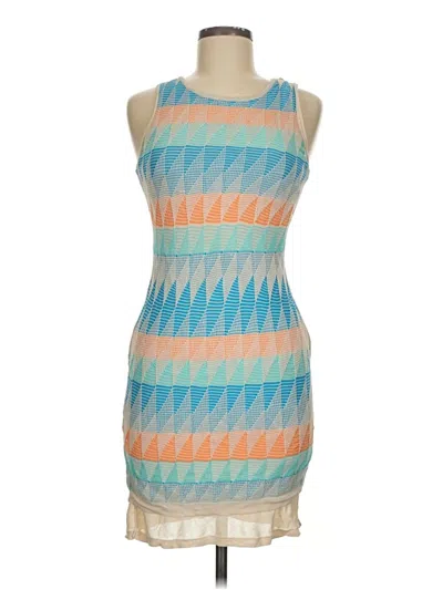 Pre-owned Shoshanna Cocktail Dress In Blue