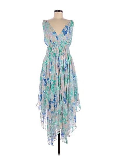 Pre-owned Shoshanna Cocktail Dress In Blue