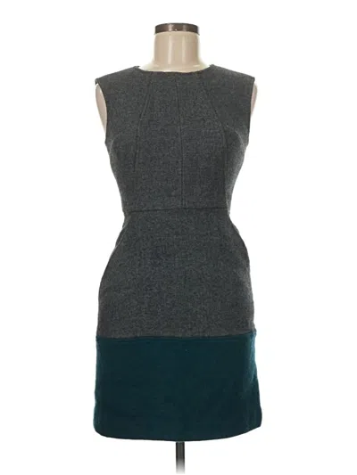 Pre-owned Shoshanna Cocktail Dress In Gray