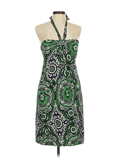 Pre-owned Shoshanna Cocktail Dress In Green