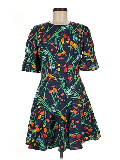 Pre-owned Shoshanna Cocktail Dress In Green
