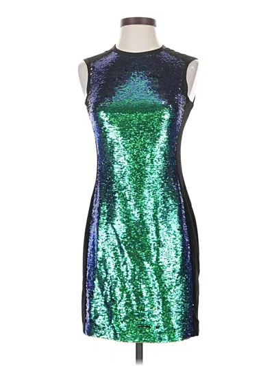 Pre-owned Shoshanna Cocktail Dress In Green
