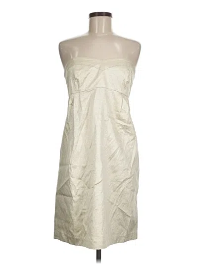 Pre-owned Shoshanna Cocktail Dress In Ivory