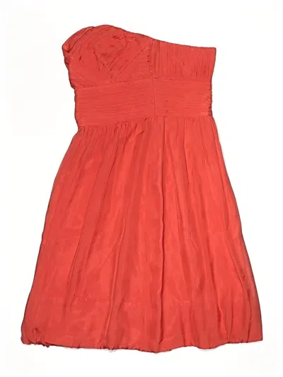 Pre-owned Shoshanna Cocktail Dress In Orange