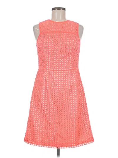 Pre-owned Shoshanna Cocktail Dress In Orange