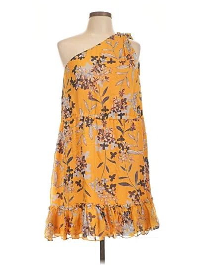 Pre-owned Shoshanna Cocktail Dress In Orange
