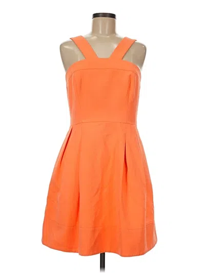 Pre-owned Shoshanna Cocktail Dress In Orange
