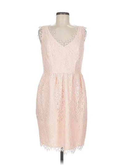Pre-owned Shoshanna Cocktail Dress In Pink