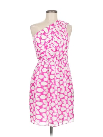 Pre-owned Shoshanna Cocktail Dress In Pink