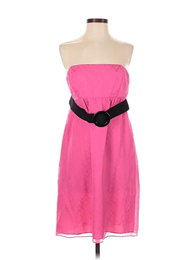Pre-owned Shoshanna Cocktail Dress In Pink