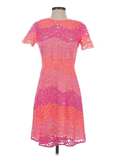 Pre-owned Shoshanna Cocktail Dress In Pink