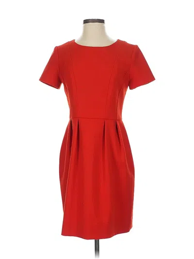 Pre-owned Shoshanna Cocktail Dress In Red