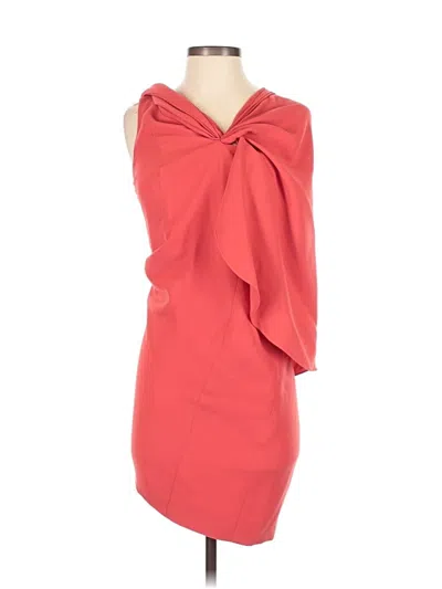 Pre-owned Shoshanna Cocktail Dress In Red