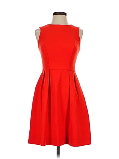 Pre-owned Shoshanna Cocktail Dress In Red