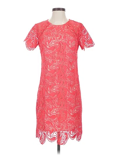 Pre-owned Shoshanna Cocktail Dress In Red