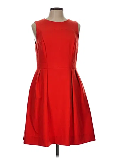 Pre-owned Shoshanna Cocktail Dress In Red