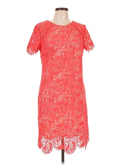 Pre-owned Shoshanna Cocktail Dress In Red