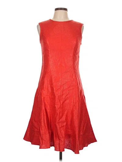 Pre-owned Shoshanna Cocktail Dress In Red