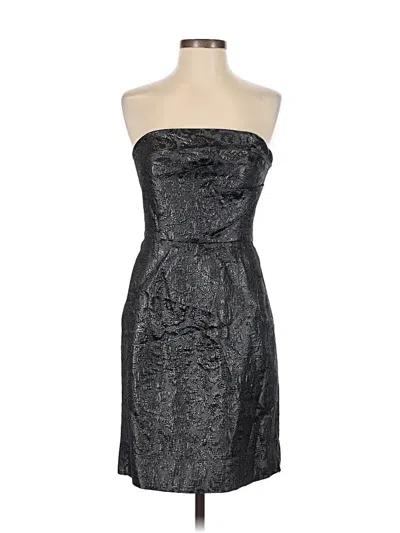 Pre-owned Shoshanna Cocktail Dress In Silver