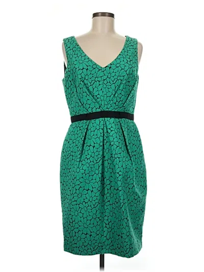 Pre-owned Shoshanna Cocktail Dress In Teal
